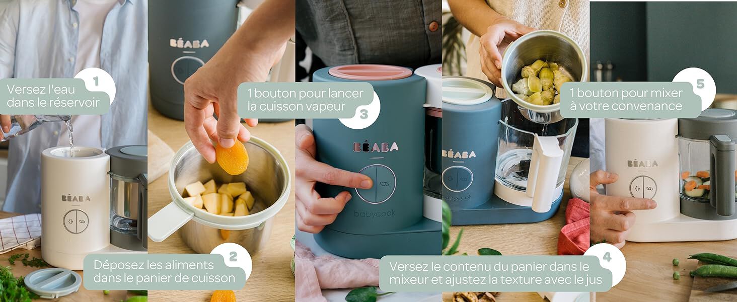 how to cook with the babycook n&eacute;o